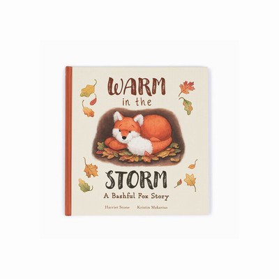 Jellycat Warm in the Storm and Bashful Fox Cub Medium USA | 29745MUNG